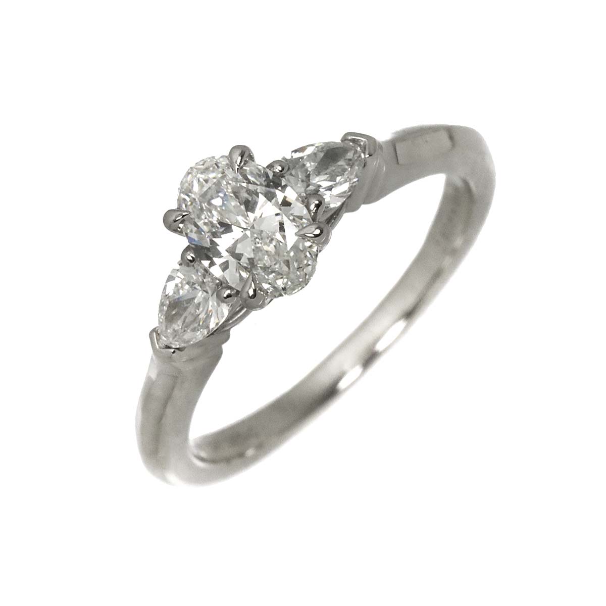 Diamond 0.50ct H/VVS1 Ring Pt Platinum Size4-4.5(US)