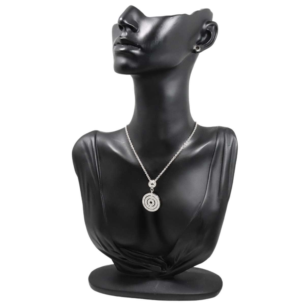 Astrale Cerchi Diamond Necklace 18K White Gold 750
