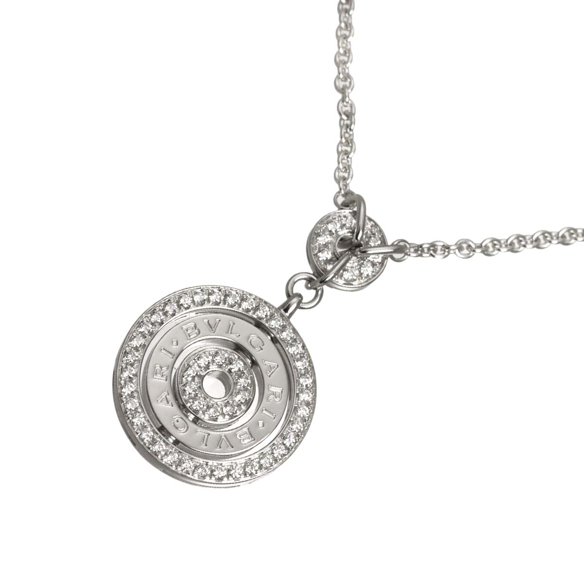 Astrale Cerchi Diamond Necklace 18K White Gold 750