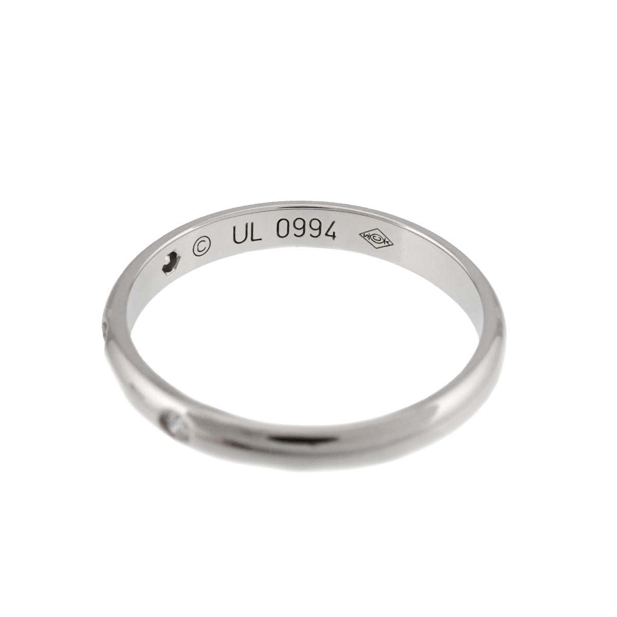 1895 Classic Diamond 3P Ring Pt Platinum size50 5.25(US)