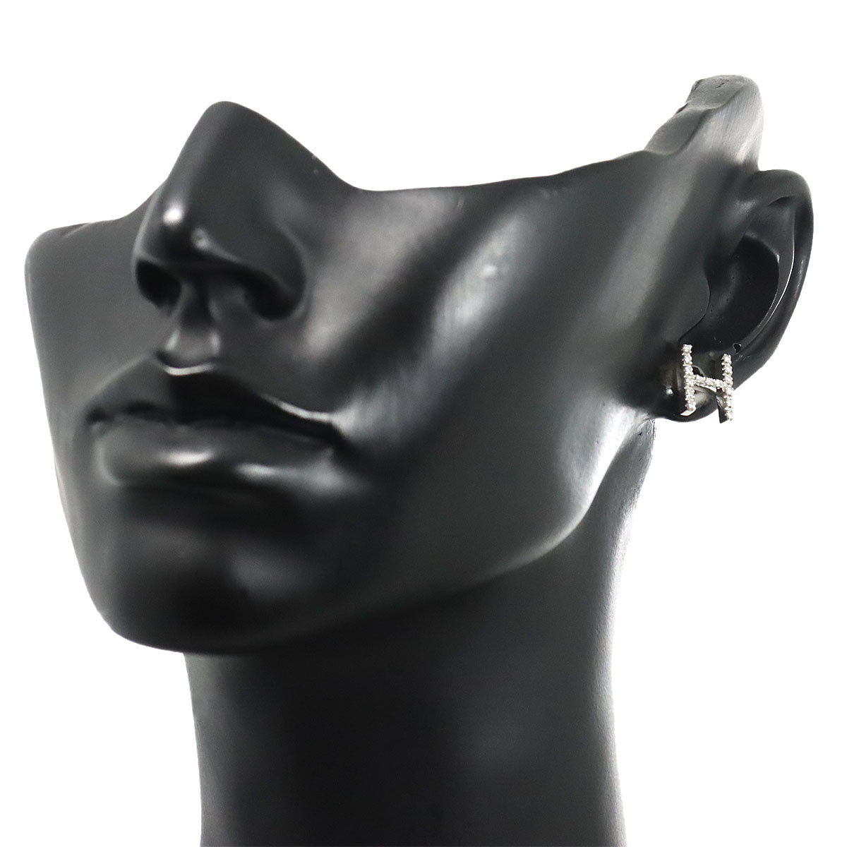 Diamond 0.06ct Earring Pierced 18K WG One Piece only