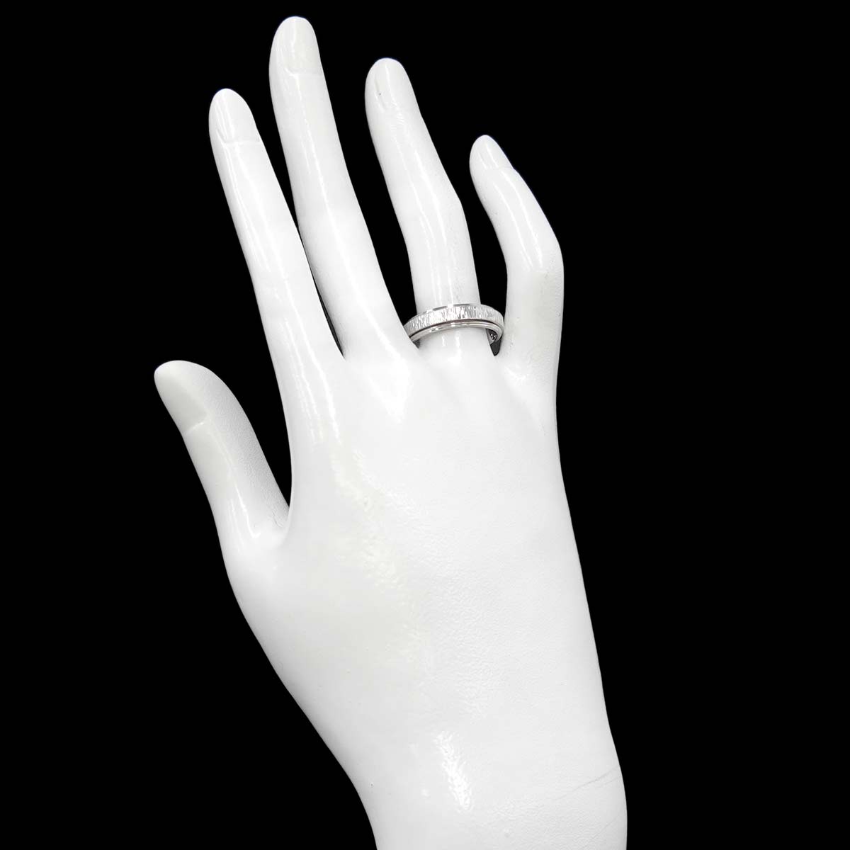 Possession Ring 18K White Gold 750 size55 7.25(US)