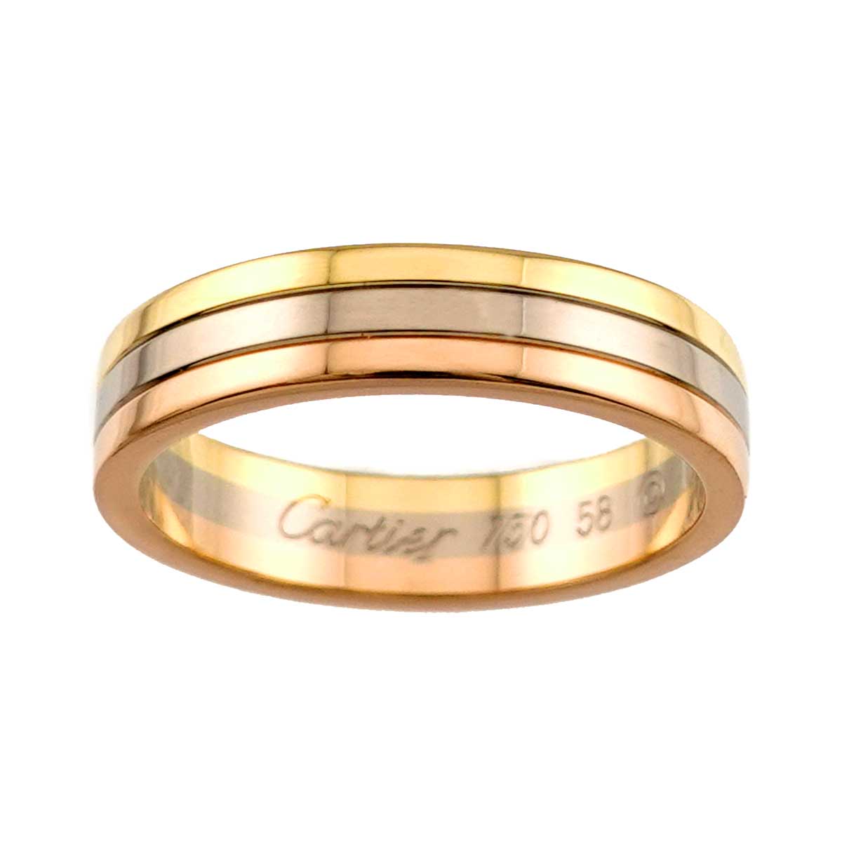 VENDOME Ring 18K YG WG PG 750 Size58 8-8.25(US)