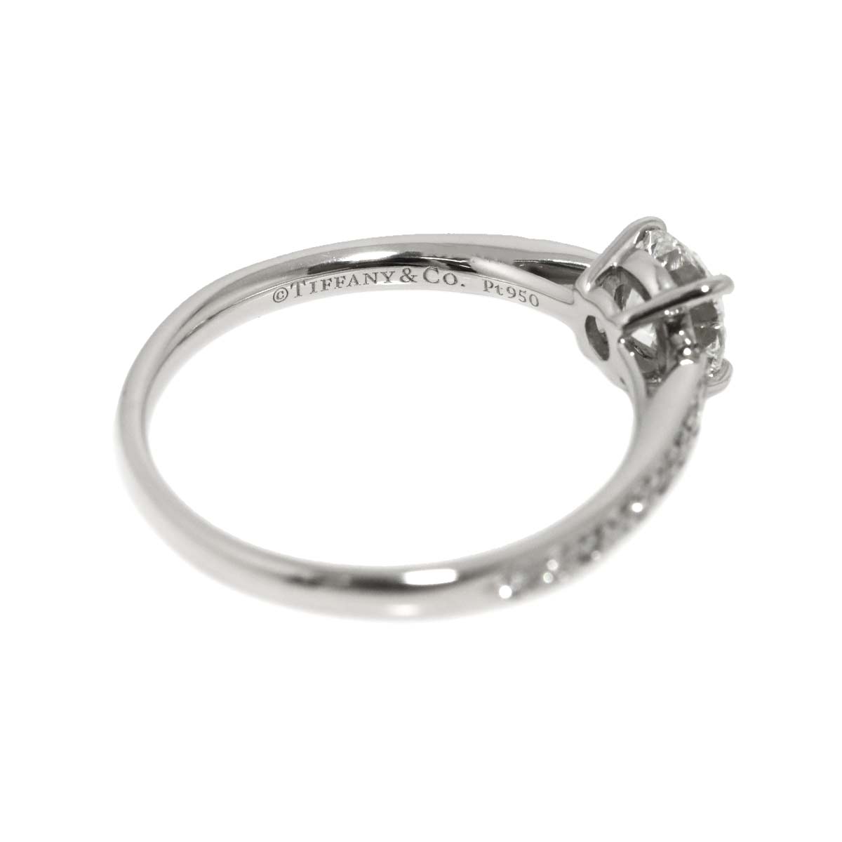 Harmony Diamond 0.62ct Ring Pt Size6(US)