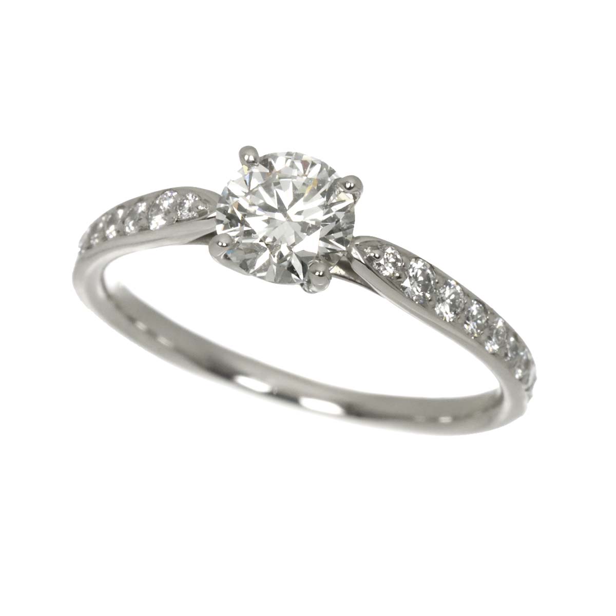 Harmony Diamond 0.62ct Ring Pt Size6(US)