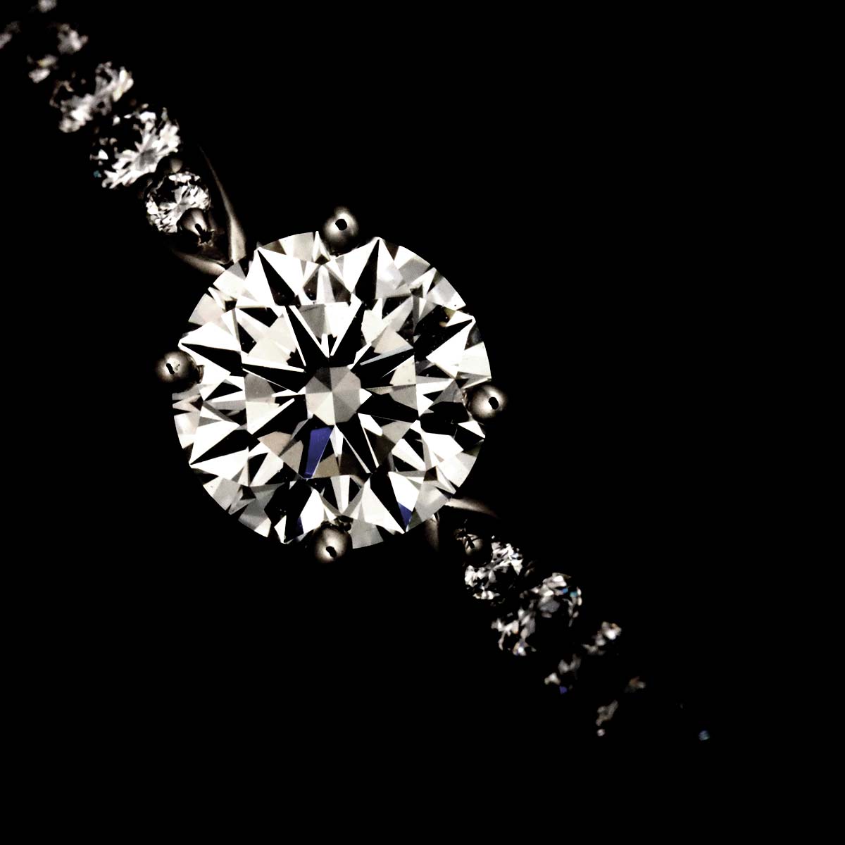 Harmony Diamond 0.62ct Ring Pt Size6(US)