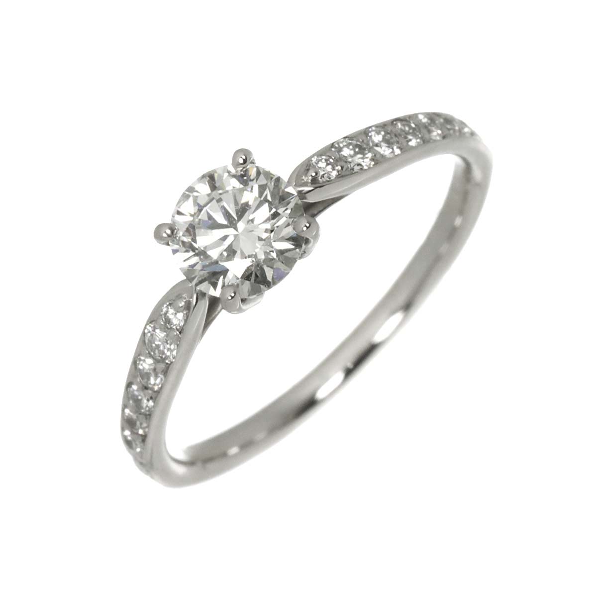 Harmony Diamond 0.62ct Ring Pt Size6(US)