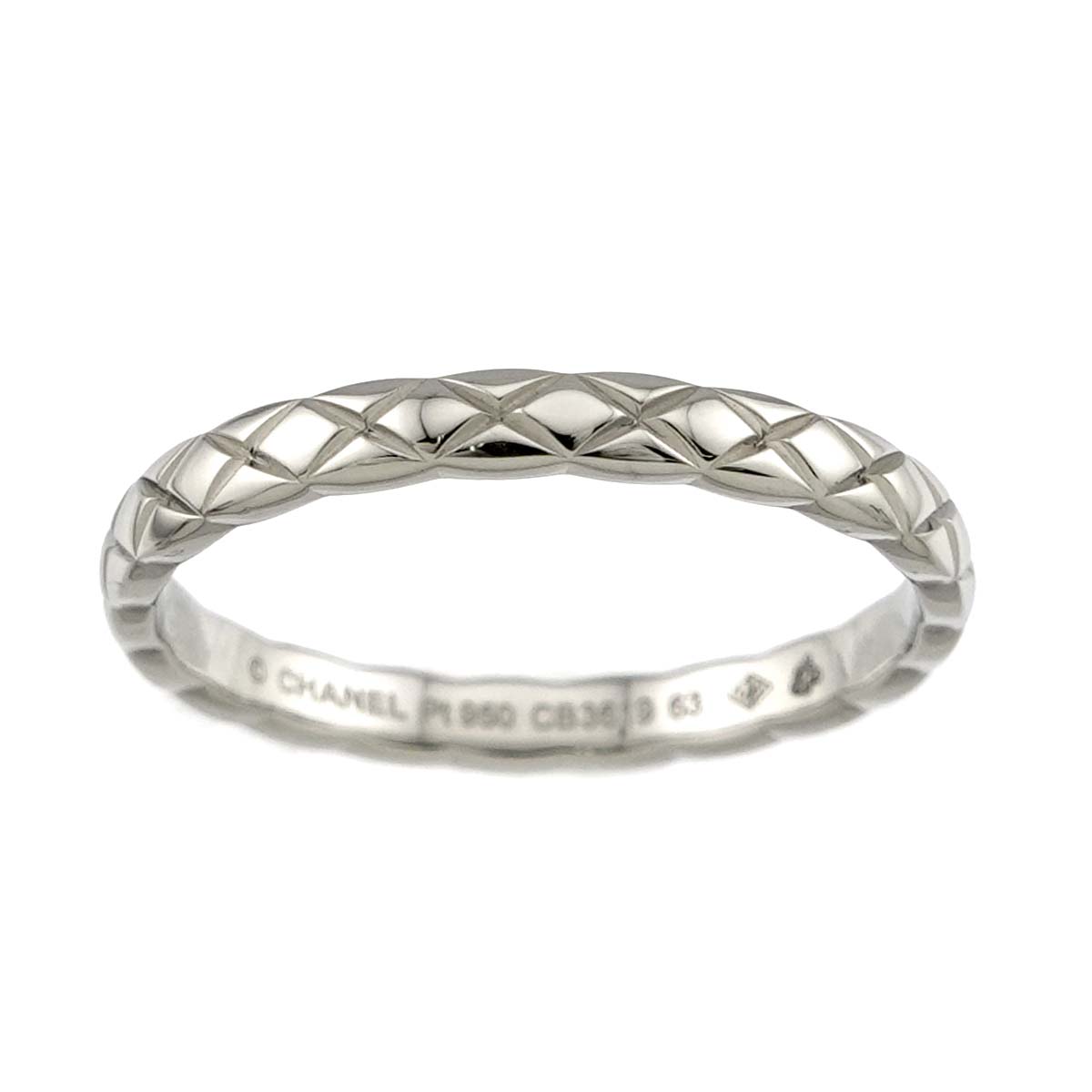 Coco Crush Ring SM Platinum size63 10-10.25(US)