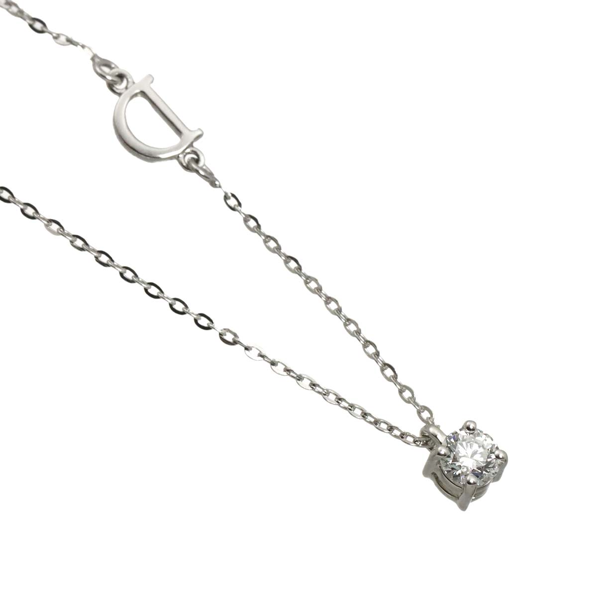 Veramore Diamond Necklace 18K WG 750