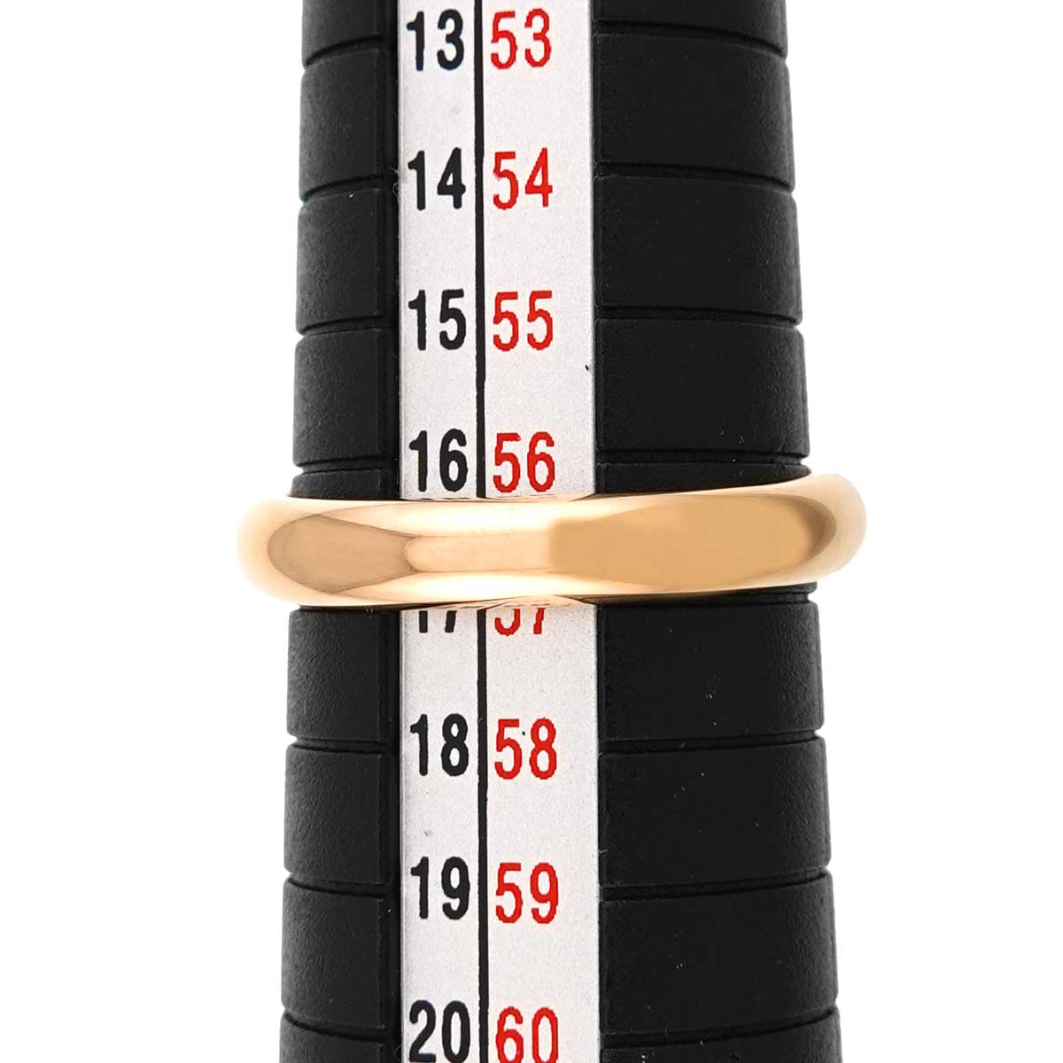 Classic Ring 18K Pink Gold 750 Size57 7.5-7.75(US)