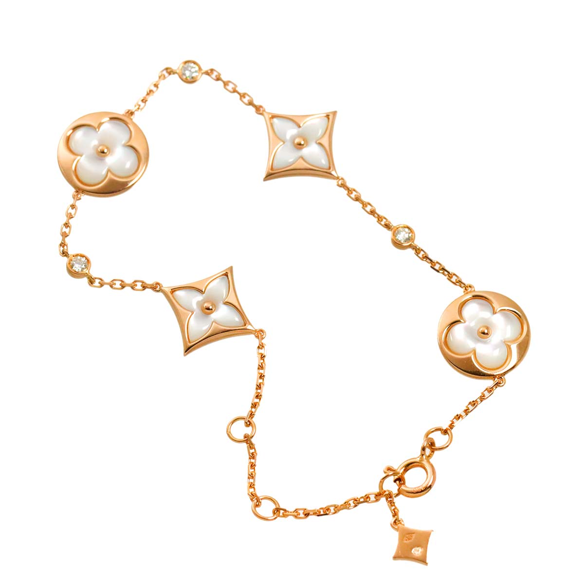 Blossom BB Diamond Bracelet 18K Pink Gold 750