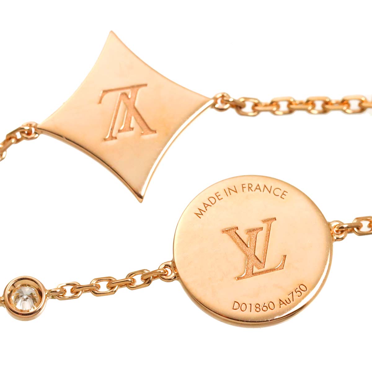 Blossom BB Diamond Bracelet 18K Pink Gold 750