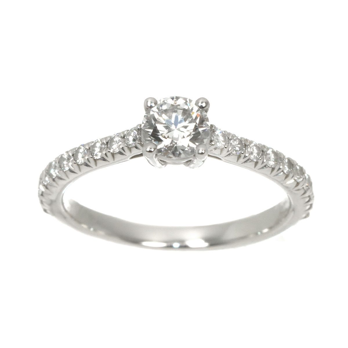 Novo Diamond 0.32ct F/VS1/3EX Ring Pt size3.75-4(US)