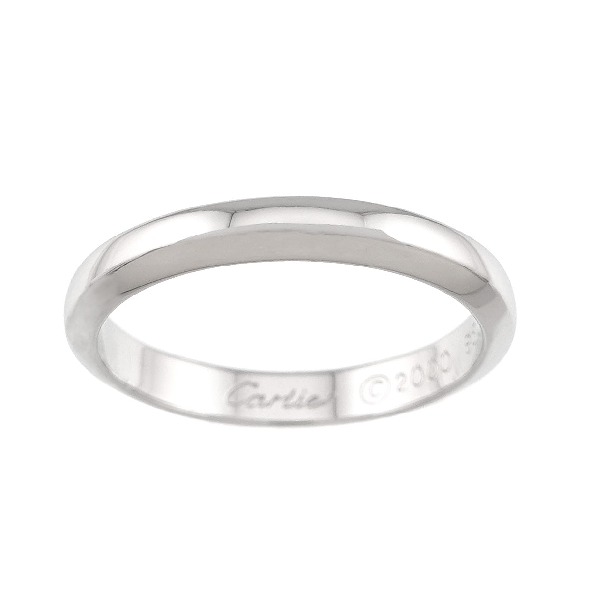 Classic Ring Platinum Size53 6.25-6.5(US)