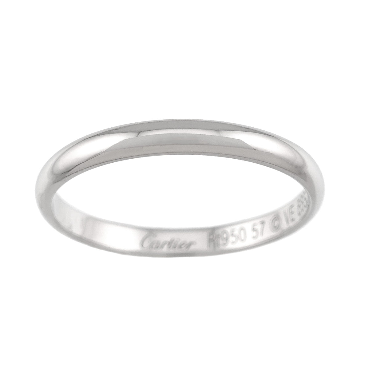 Classic Ring Platinum Size57 7.75-8(US)