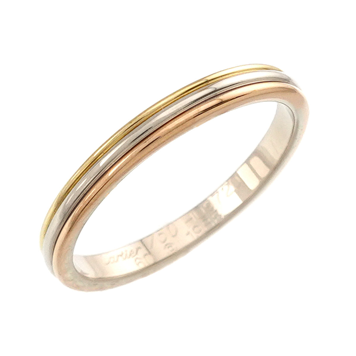 Vendome Ring 18K YG WG PG 750 size60 9(US)
