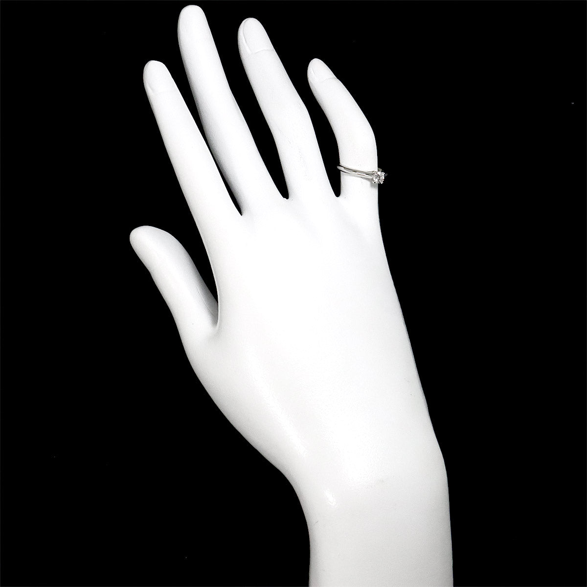 Diamond 0.21ct Ring Platinum size46 3.25-3.75(US)