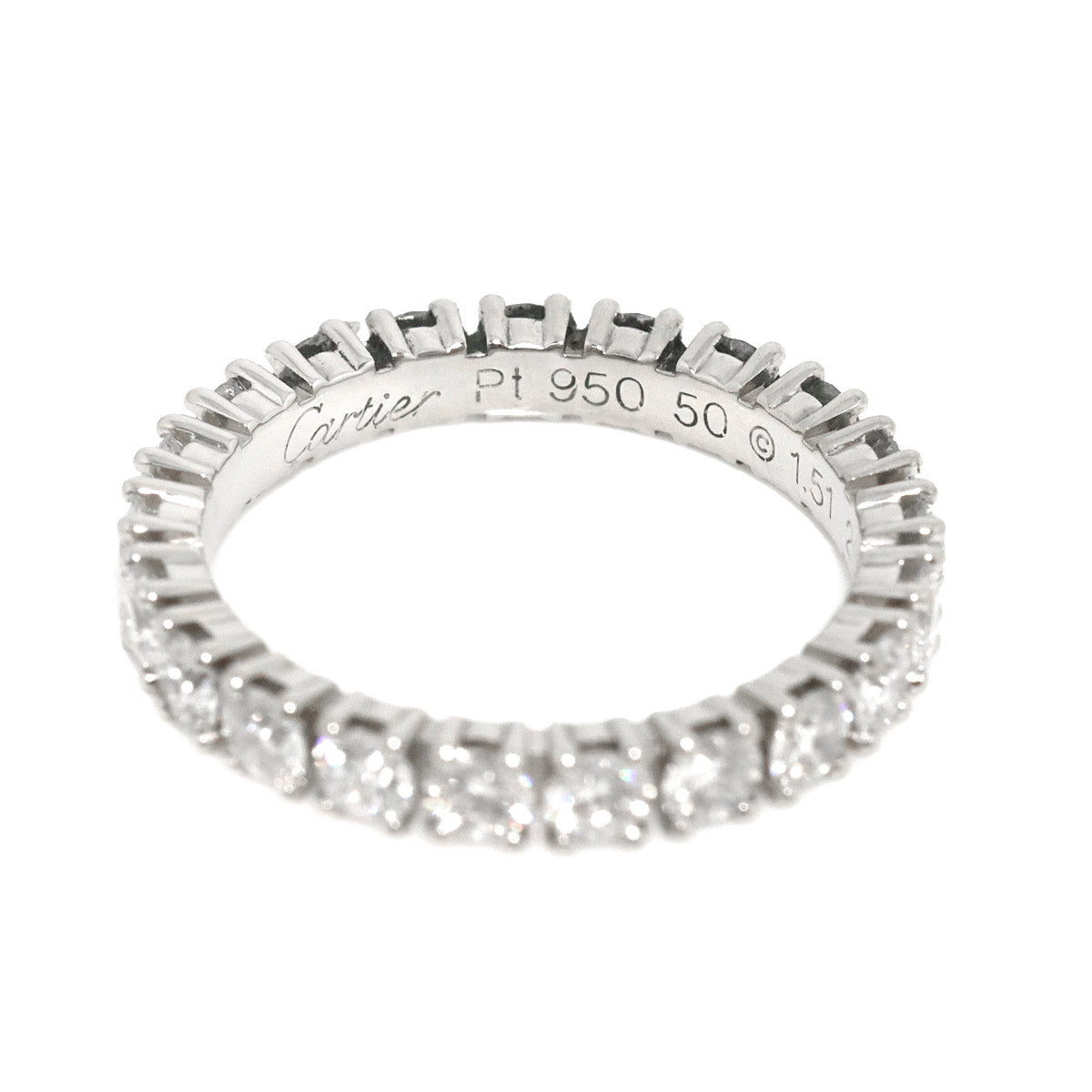 Destinee Diamond 1.51ct Ring Pt Platinum size50 5.25(US)