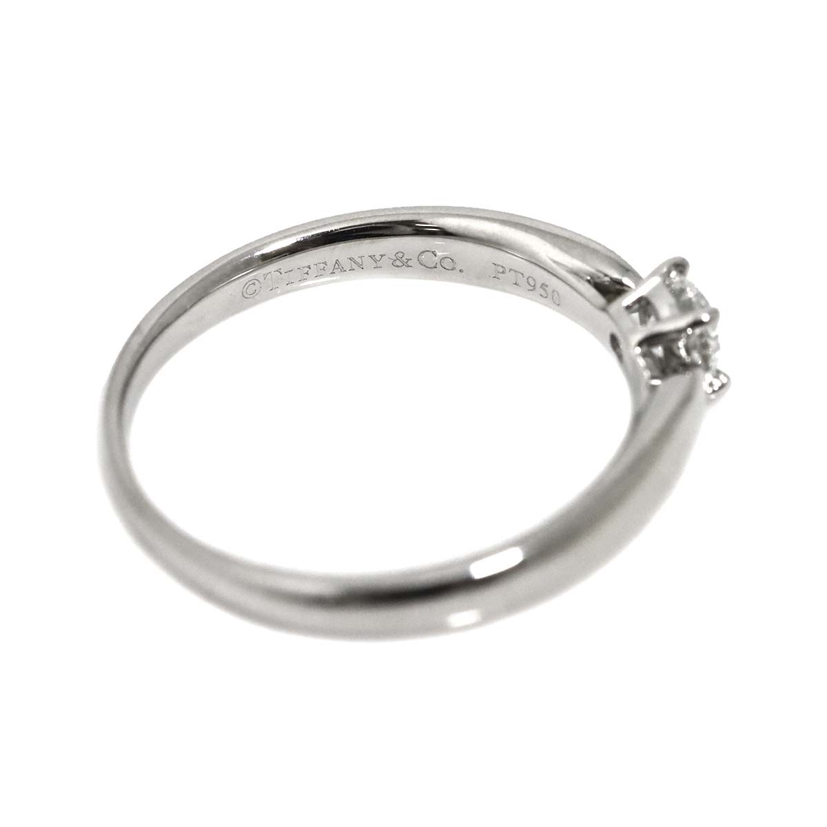 Harmony Diamond 0.21ct Ring Pt Size5.5-5.75(US)