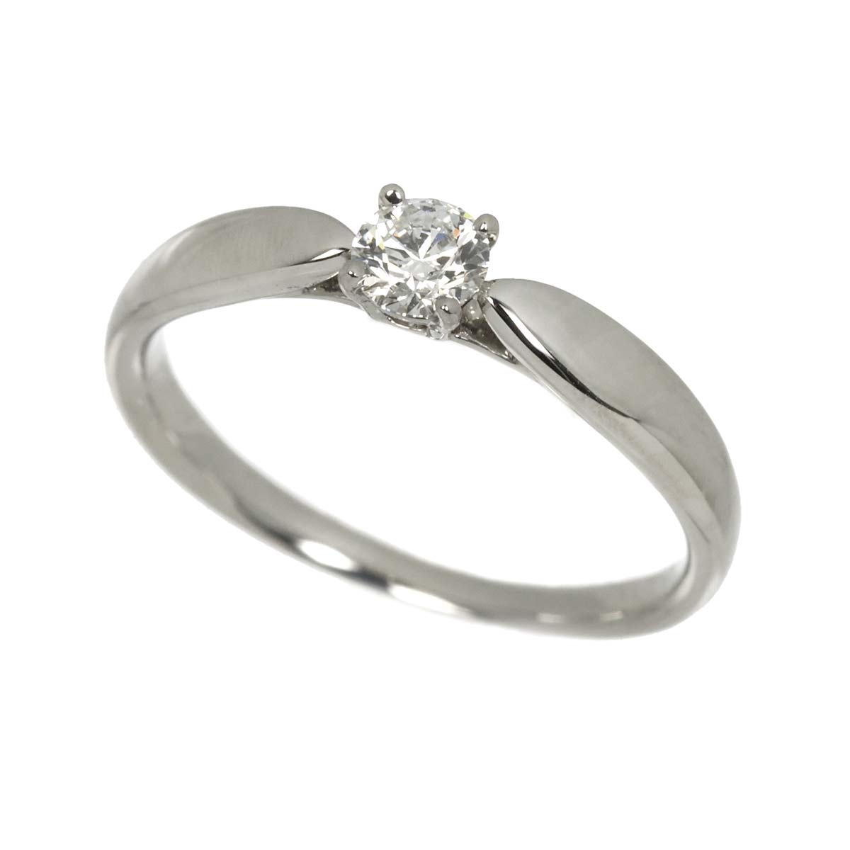 Harmony Diamond 0.21ct Ring Pt Size5.5-5.75(US)