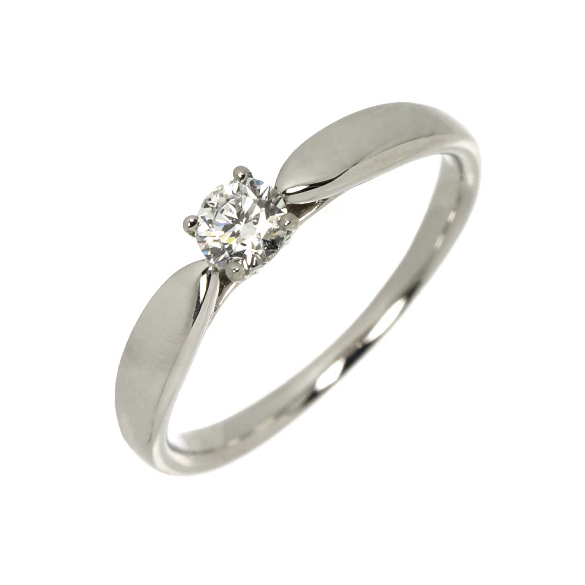 Harmony Diamond 0.21ct Ring Pt Size5.5-5.75(US)