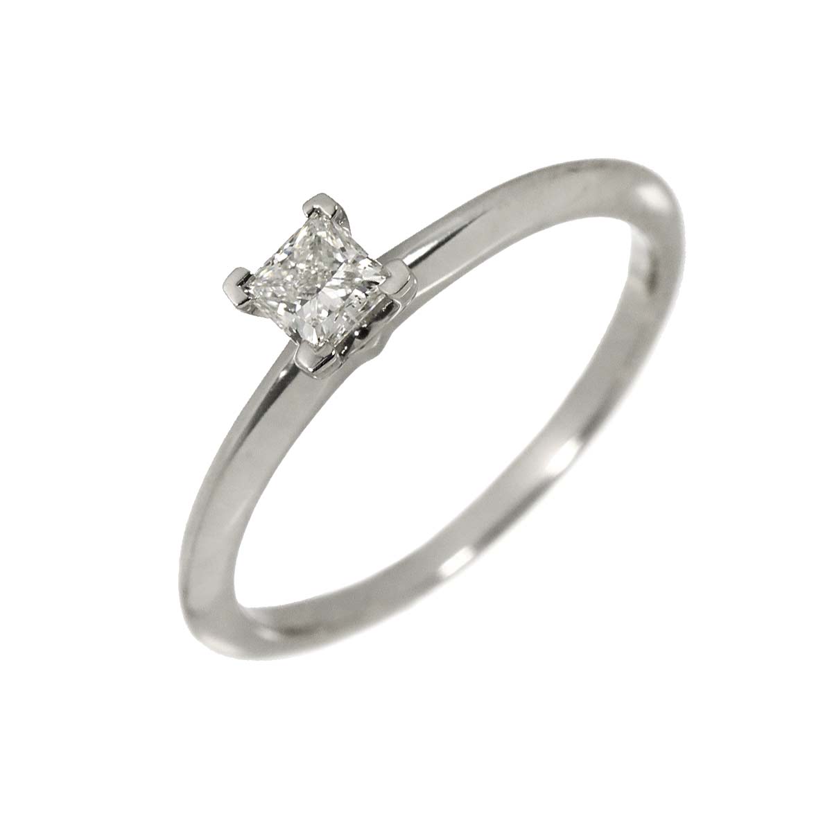 Diamond 0.23ct Ring Platinum Size5.75-6(US)