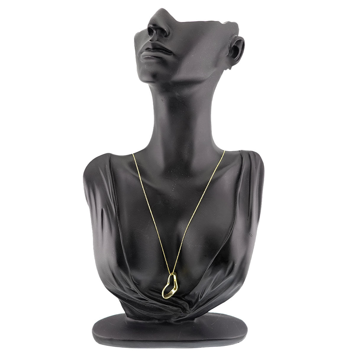 Open Heart Necklace 18K Yellow Gold 750
