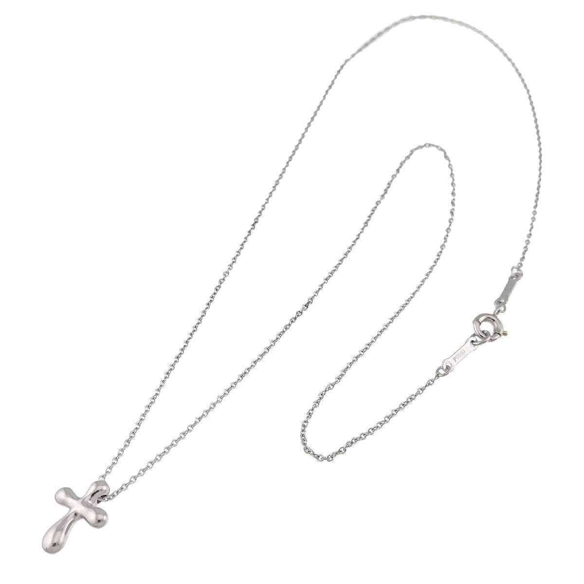 Cross Necklace Platinum