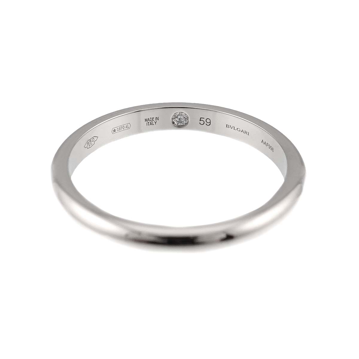 Fedi Ring Platinum Size8.25-8.75(US)