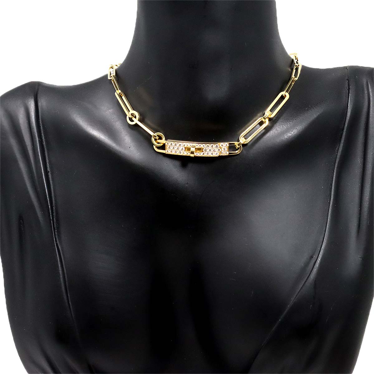 Kelly Diamond 0.62ct Necklace 18K Yellow Gold 750