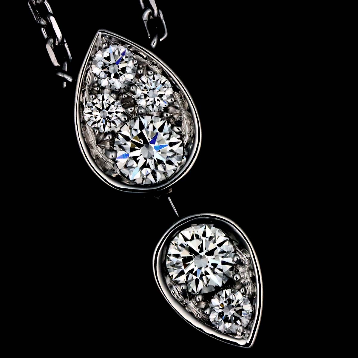 Josephine Diamond Necklace 18K WG White Gold 750