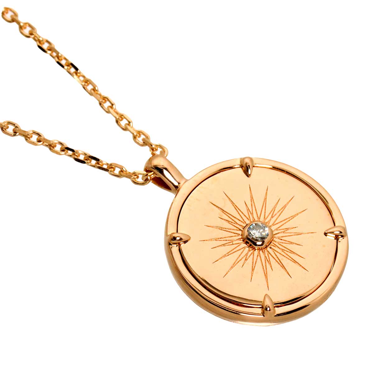 Legende de Diamond MOP Necklace 18K Pink Gold 750