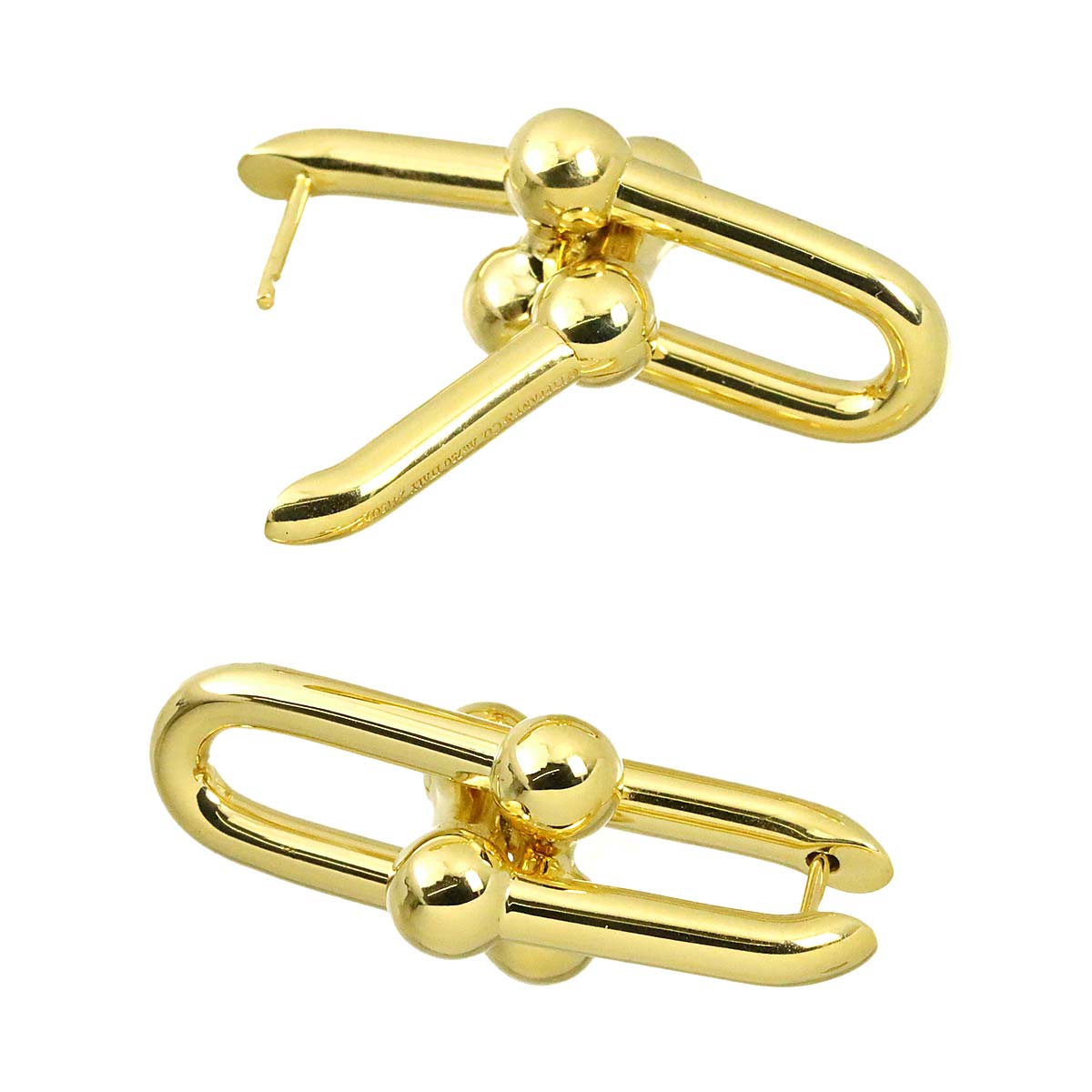 HardWear Earrings Pierced 18K Yellow Gold 750