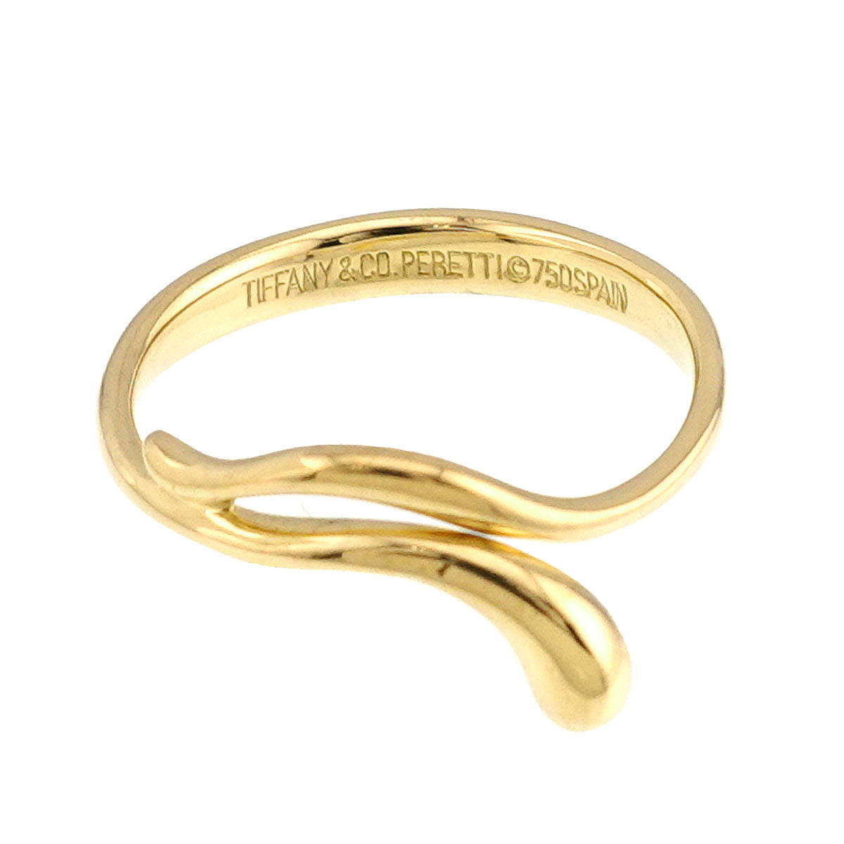Teardrop Ring 18K YG 750 size4.75-5(US)