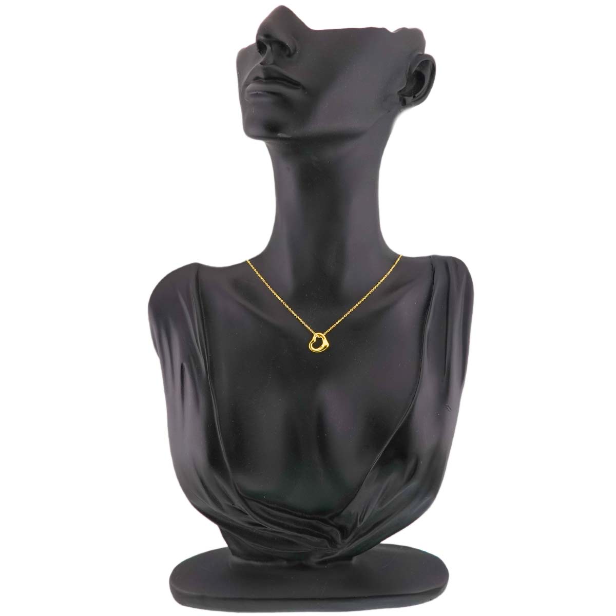 Open Heart Necklace 18K Yellow Gold 750