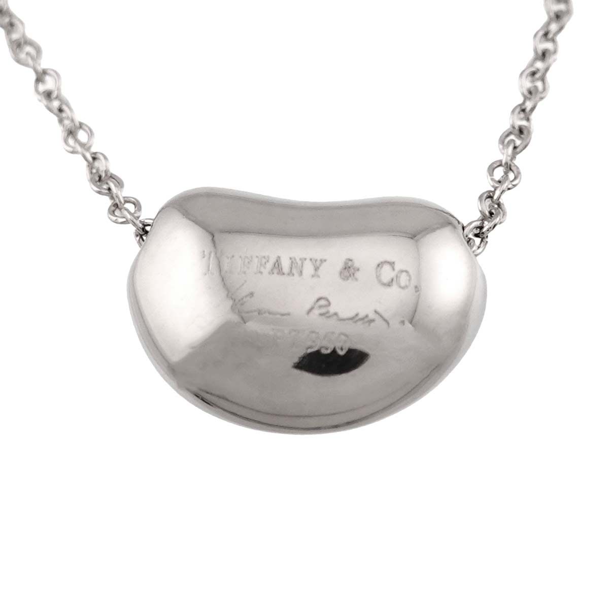 Bean Necklace Platinum