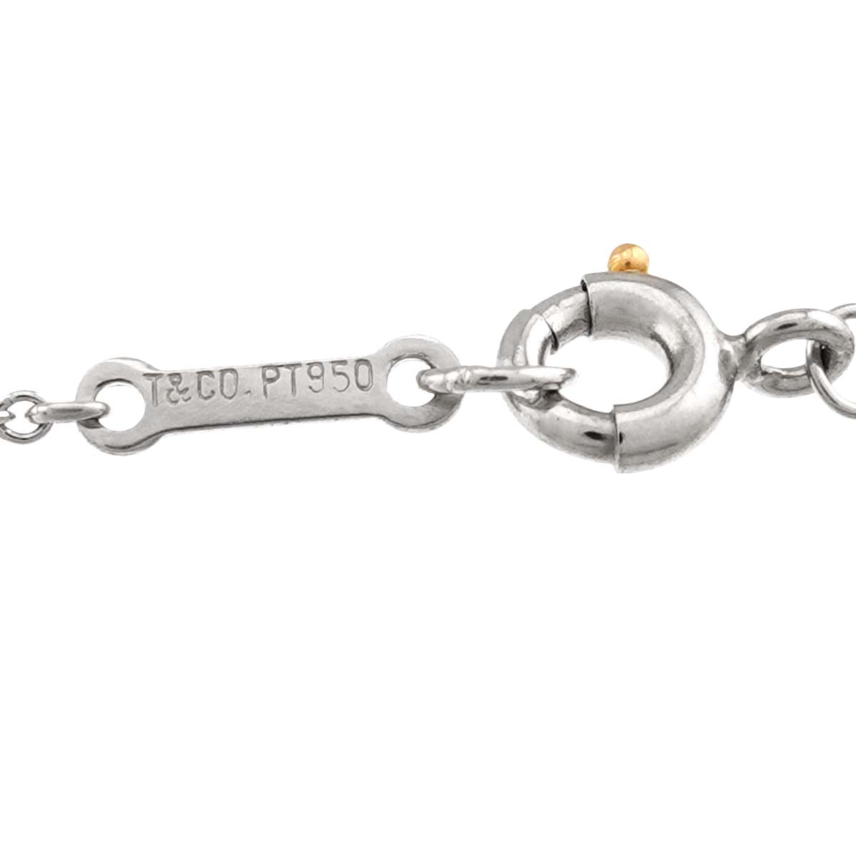 Bean Necklace Platinum