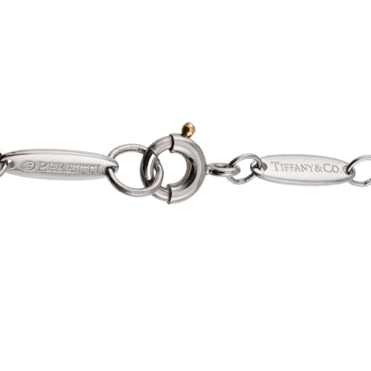 Open Heart Diamond Necklace Platinum