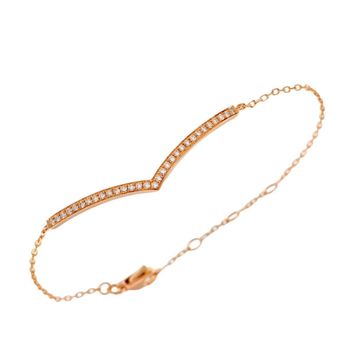 Josephine Diamond Bracelet 18K Pink Gold 750