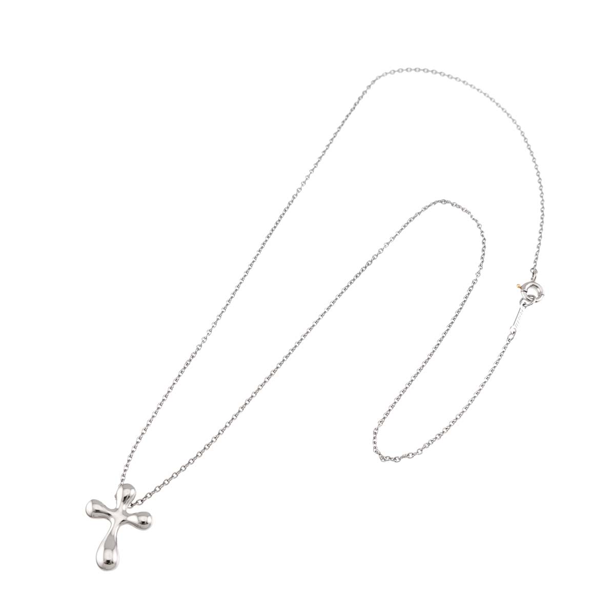 Cross Necklace Platinum