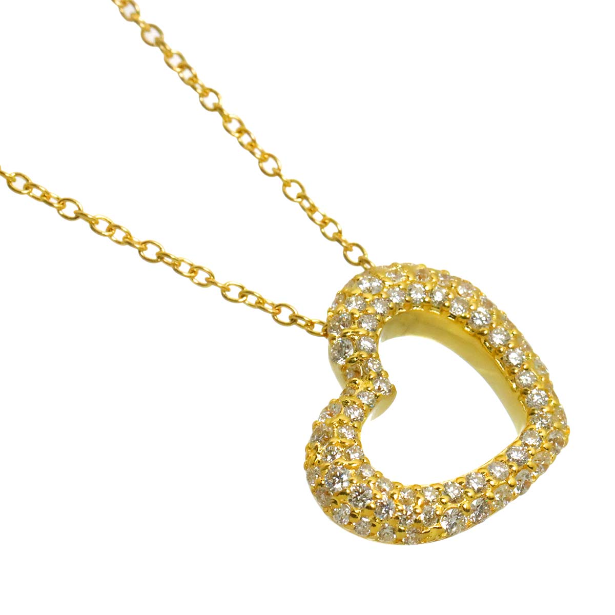 EMOZIONE Diamond 0.72ct Necklace 18K YG 750
