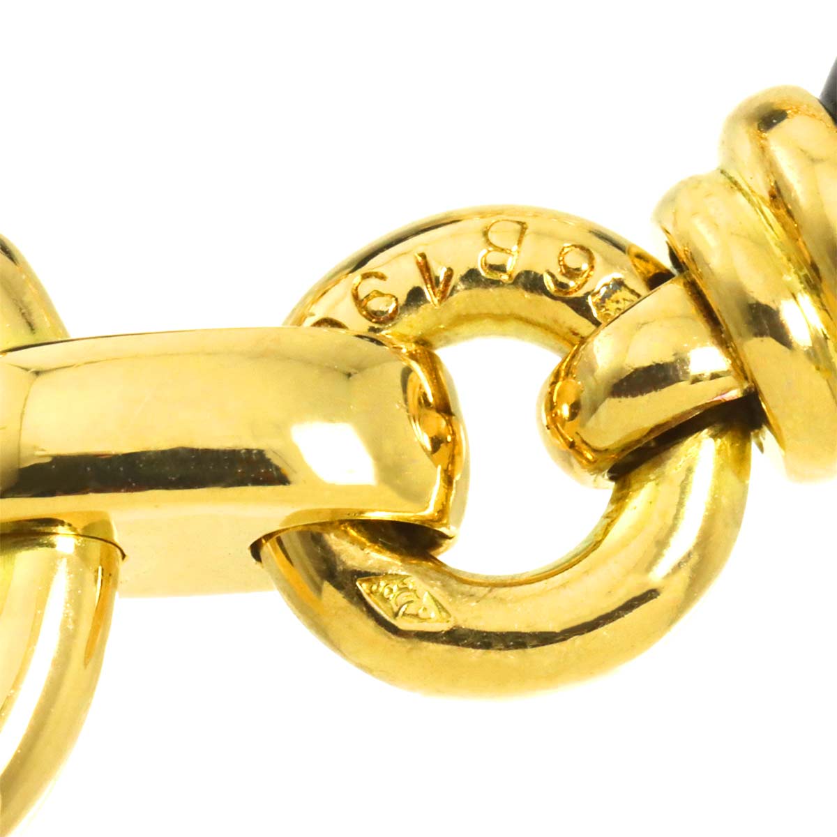 Onyx Necklace 18K Yellow Gold 750