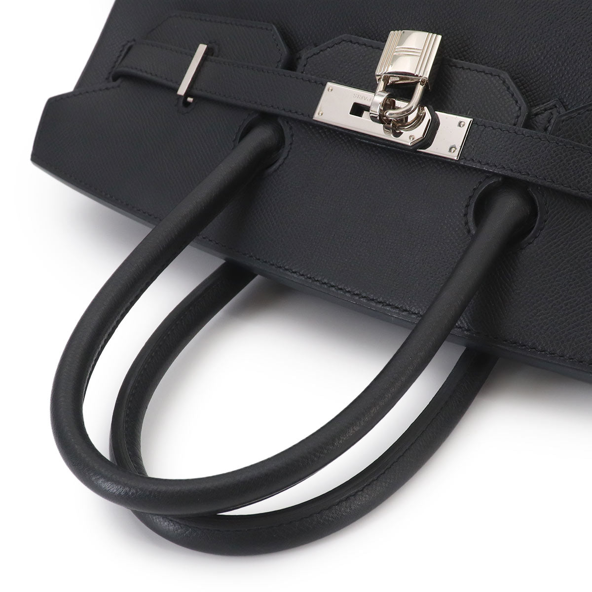 Birkin 35 Veau Epsom Black Hand Bag Purse