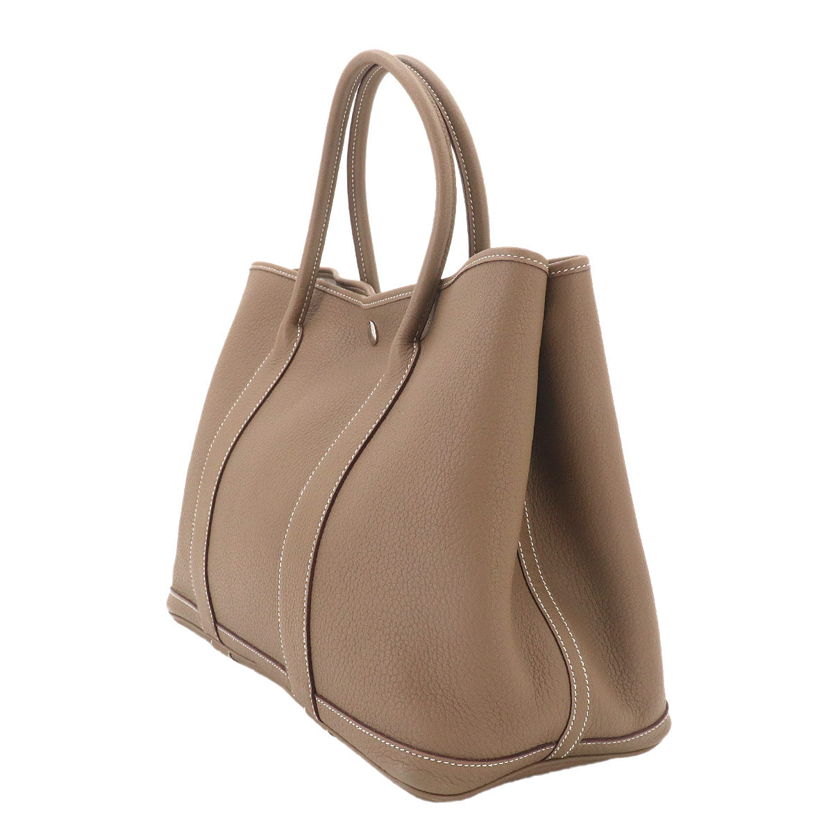 Garden Party 36 PM Tote Bag Negonda Leather Etoupe Purse