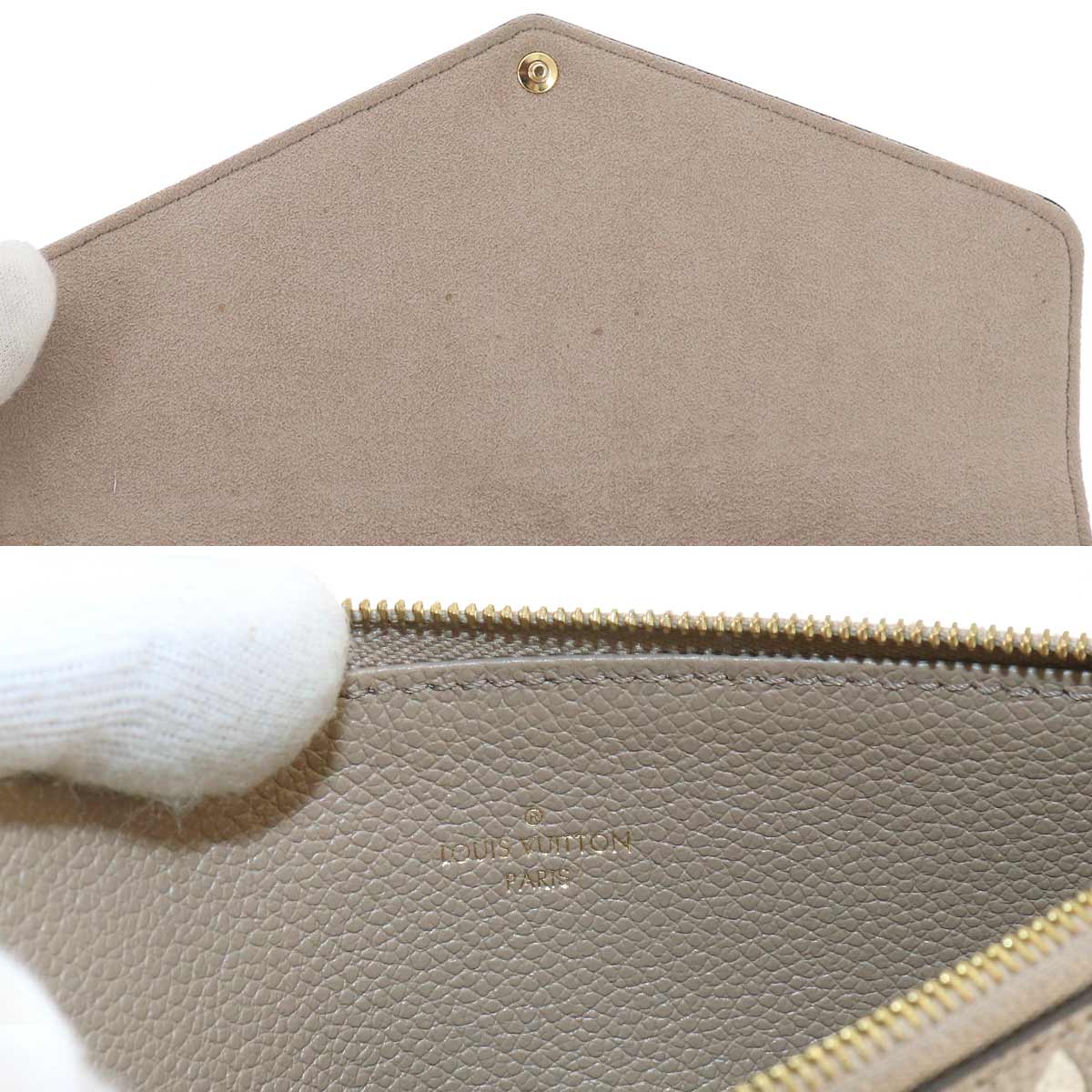 Bicolor Monogram Empreinte Pochette Felice Wallet M82610