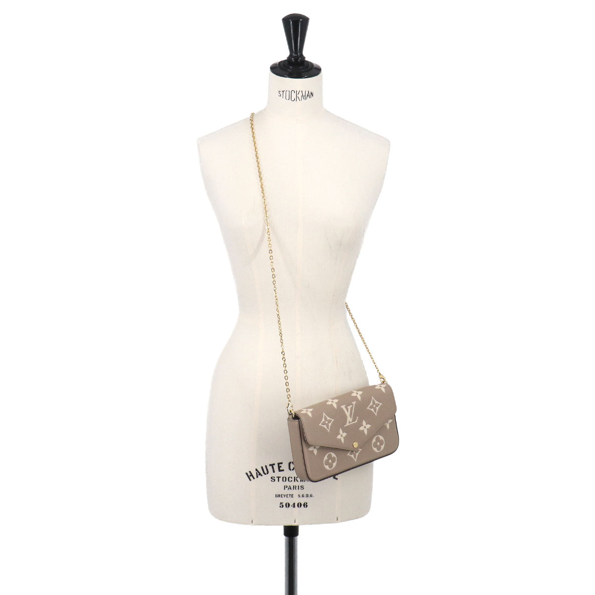 Bicolor Monogram Empreinte Pochette Felice Wallet M82610