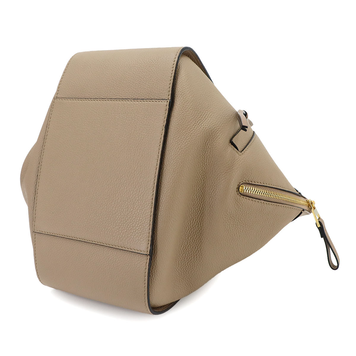 Hammock Small Hand Shoulder Bag Leather Beige Brown A538S35X51