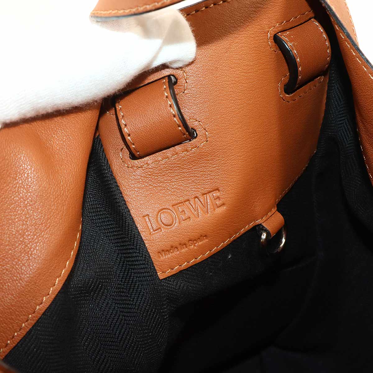 Hammock Small Hand Shoulder Bag Leather Brown Purse