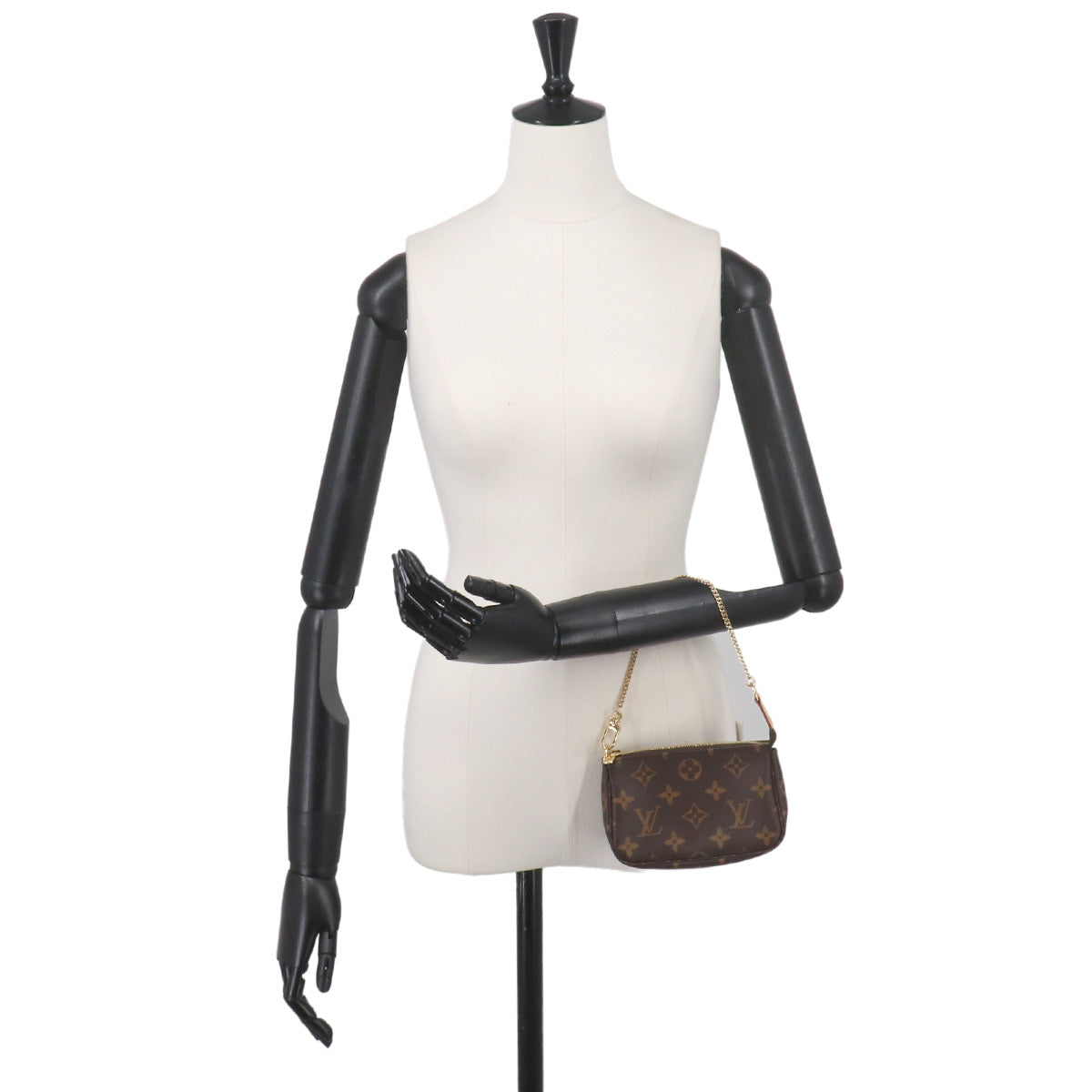 Monogram Mini Pochette Accessoires Hand Bag M58009