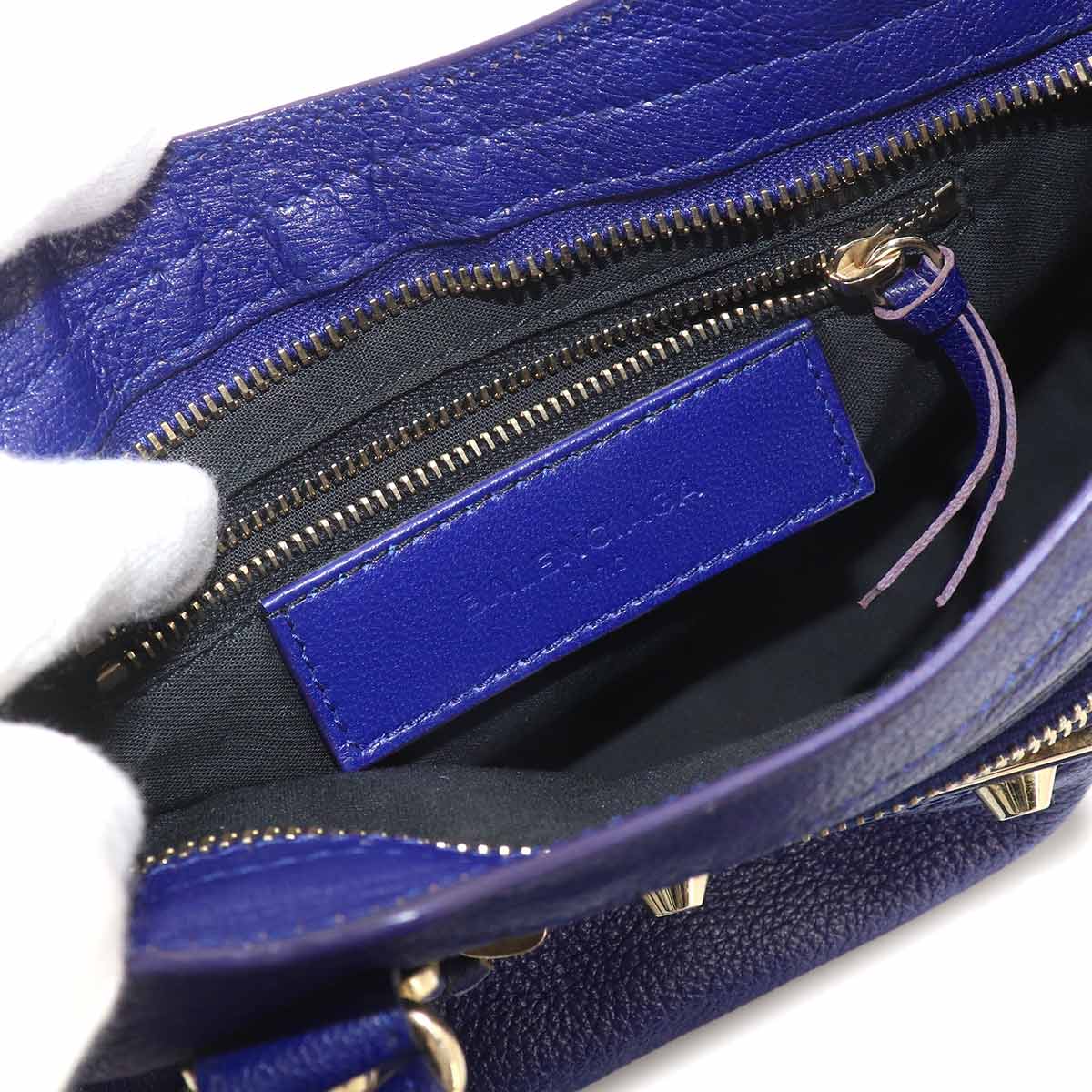 Classic City Mini 2way Hand Shoulder Bag Blue 300295 Purse